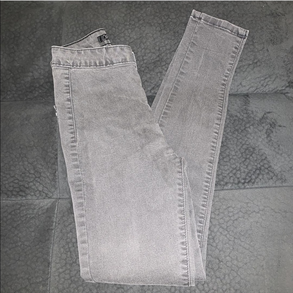 High waisted Gray jeggings